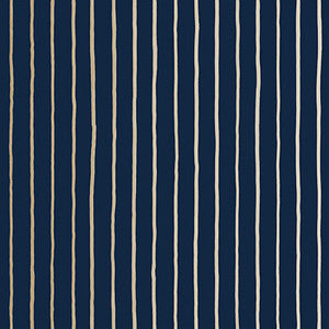 Cole & Son Wallpaper College Stripe Ink