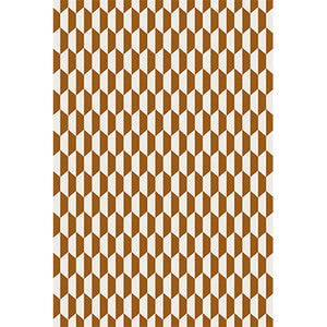 Cole & Son Fabric Tile Drk Gingr Crm