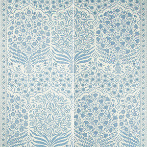 Lee Jofa Wallpaper Sameera Paper Blue/Indigo