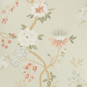 Cole & Son Wallpaper Camellia Coral/D Egg/Ednil