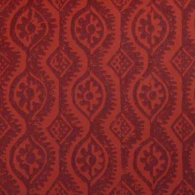 Lee Jofa Wallpaper Small Damask Red