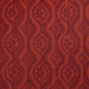 Lee Jofa Wallpaper Small Damask Red