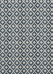Baker Lifestyle Fabric Salsa Diamond Indigo