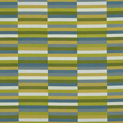 Groundworks Fabric Blocchi Silk Meadow/Sky