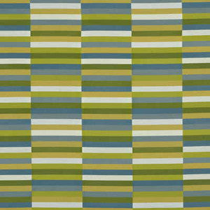 Groundworks Fabric Blocchi Silk Meadow/Sky