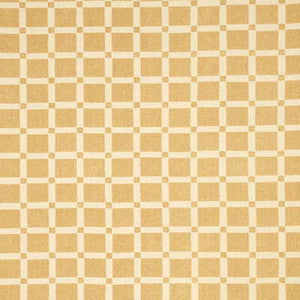 G P & J Baker Fabric Picnic Check Gold
