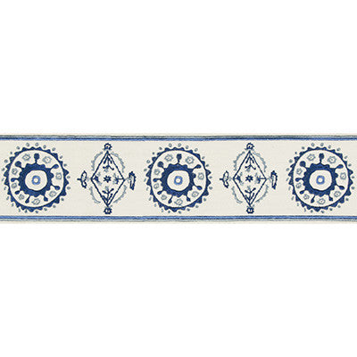 Lee Jofa Trim Belles Tape Blue/Navy