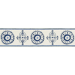 Lee Jofa Trim Belles Tape Blue/Navy
