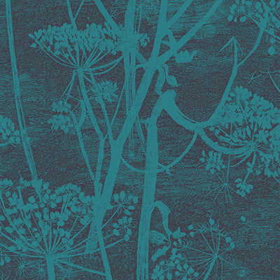 Cole & Son Wallpaper Cow Parsley Teal