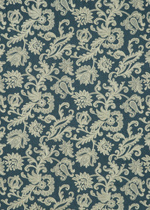 G P & J Baker Fabric Derwent Indigo