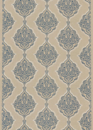 G P & J Baker Fabric Montacute Indigo