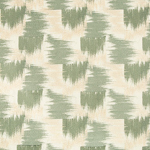 Lee Jofa Modern Fabric Mandelbrot Emb Beige/Jade