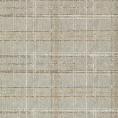 Mulberry Wallpaper Shetland Plaid Woodsmoke