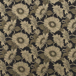 Mulberry Fabric Sunflower Weave Burnt Umber