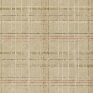 Mulberry Wallpaper Shetland Plaid Sand
