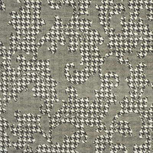 Mulberry Fabric Acanthus Leaves Natural/Cream