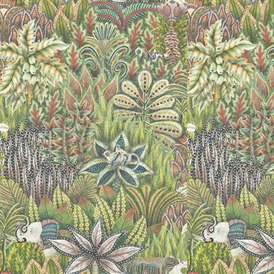 Cole & Son Wallpaper Singita Green