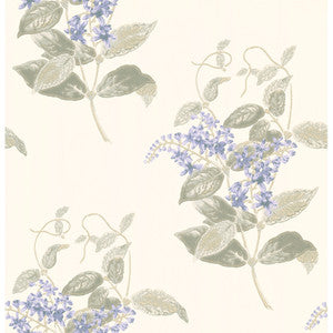 Cole & Son Wallpaper Madras Violet Violet & Grey