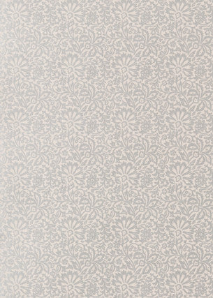 G P & J Baker Wallpaper Flora Silver