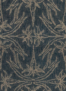 Lee Jofa Modern Fabric Lily Branch Midnight