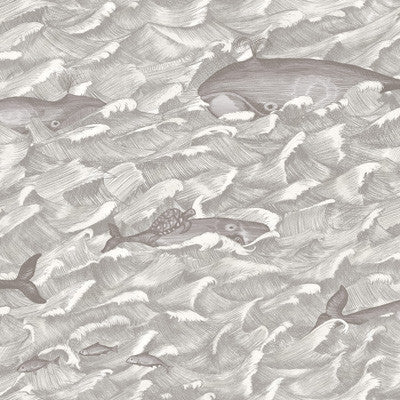 Cole & Son Wallpaper Melville Sft Blk&Wht