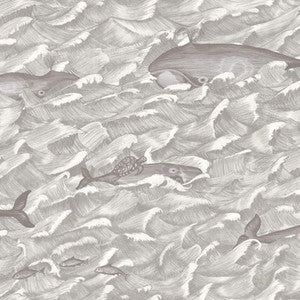 Cole & Son Wallpaper Melville Sft Blk&Wht
