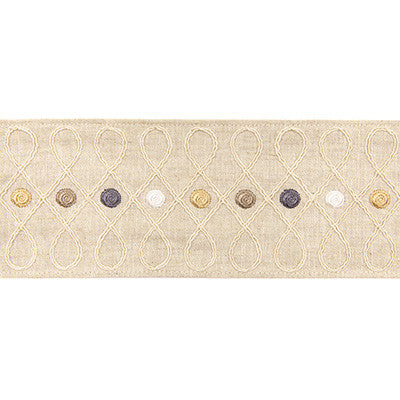 Baker Lifestyle Trim Cordoba Braid Stone