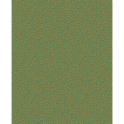 Cole & Son Wallpaper Vermicelli Green & Gold