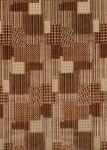 Mulberry Fabric Bohemian Patchwork Plum/Spice