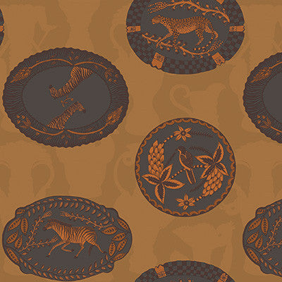 Cole & Son Wallpaper Matrinah Ochre
