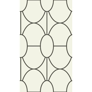 Cole & Son Wallpaper Riviera Black And White