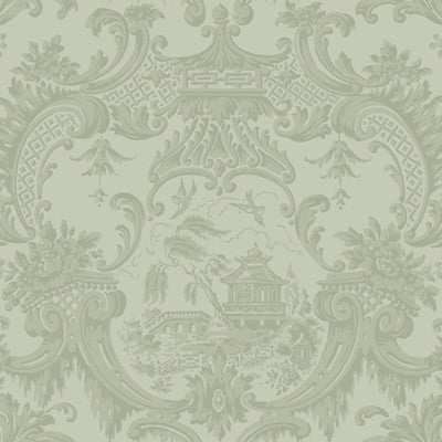 Cole & Son Wallpaper Chippendale China Olive