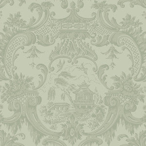Cole & Son Wallpaper Chippendale China Olive