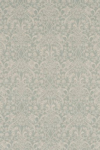 G P & J Baker Fabric Fritillerie Aqua