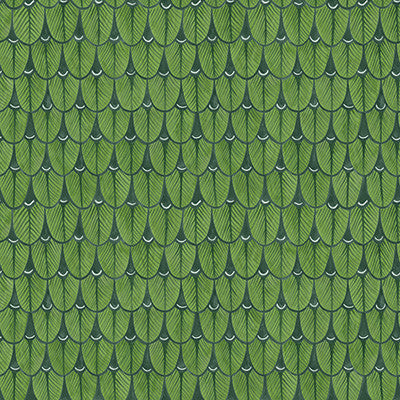 Cole & Son Wallpaper Narina Leaf Green