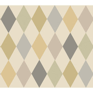 Cole & Son Wallpaper Punchinello Metal On Lin