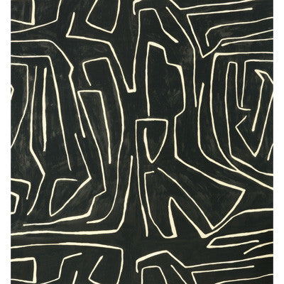 Groundworks Wallpaper Graffito Onyx/Beige