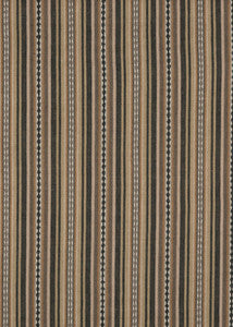 Mulberry Fabric Dalton Stripe Charcoal/Bronze
