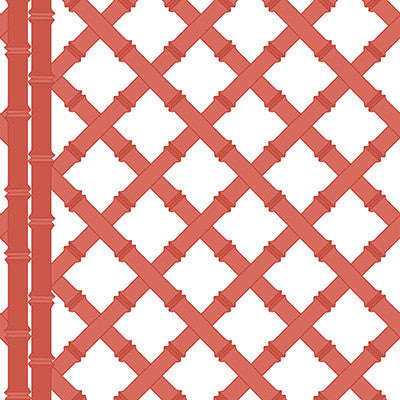Gaston Y Daniela Wallpaper Trellis Blanco/Pomelo
