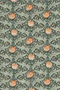 G P & J Baker Fabric Tulip & Jasmine Teal