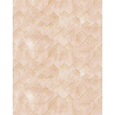 Lee Jofa Modern Wallpaper Brink Paper Blush/Gold