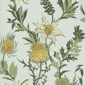 Cole & Son Wallpaper Thistle Lemon/Olive/D Egg