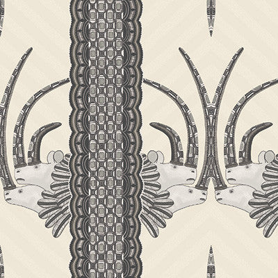 Cole & Son Wallpaper Jabu Black & White