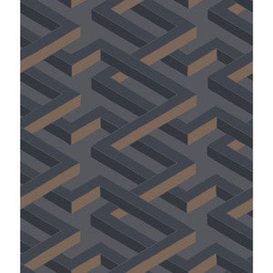 Cole & Son Wallpaper Luxor Charcoal