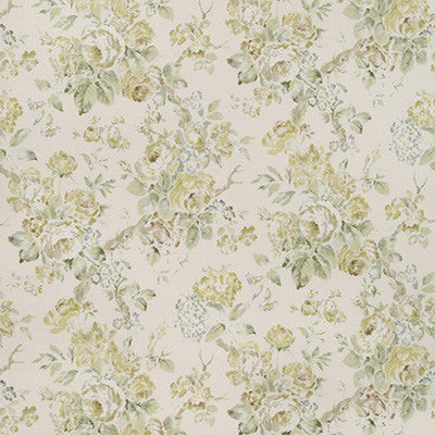 Lee Jofa Wallpaper Garden Roses Wp Lime/Leaf