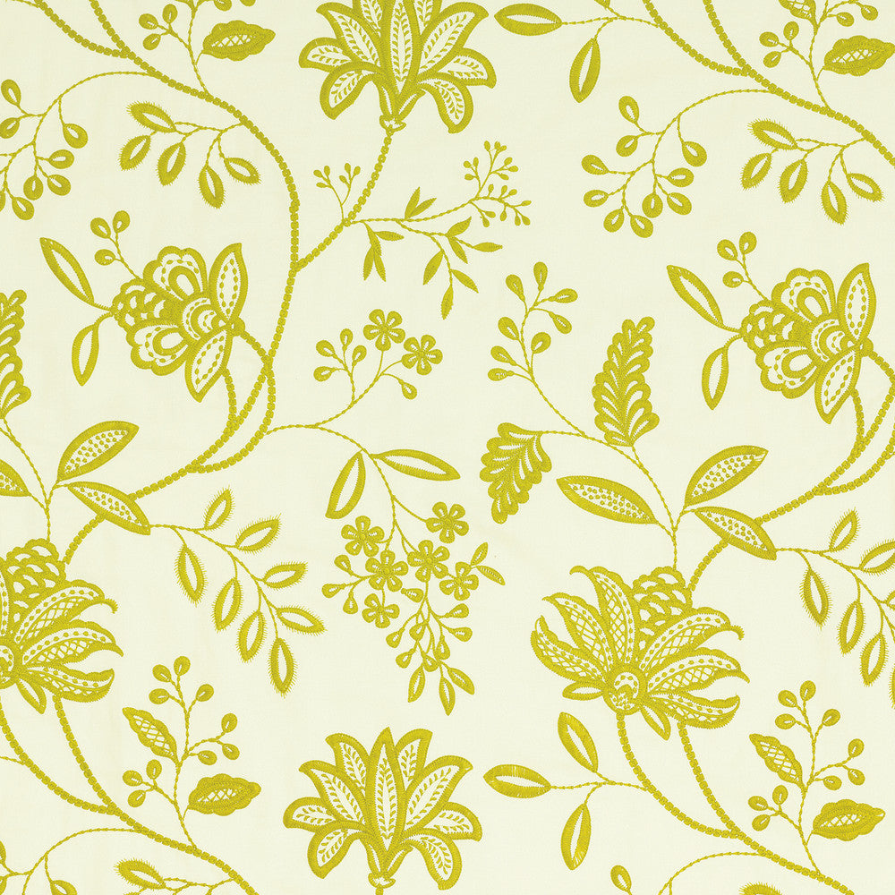 G P & J Baker Fabric Larkhill Lime