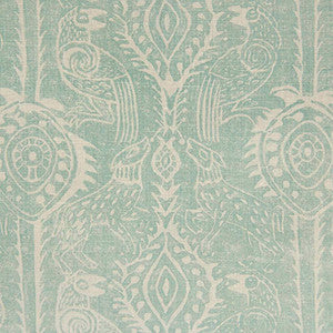 Lee Jofa Wallpaper Beasties Aqua