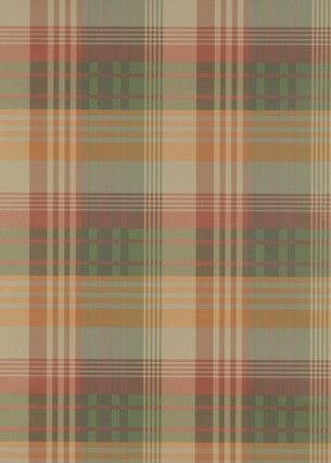 Mulberry Wallpaper Ancient Tartan Spice