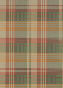 Mulberry Wallpaper Ancient Tartan Spice