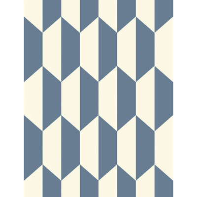 Cole & Son Wallpaper Tile Blue And White